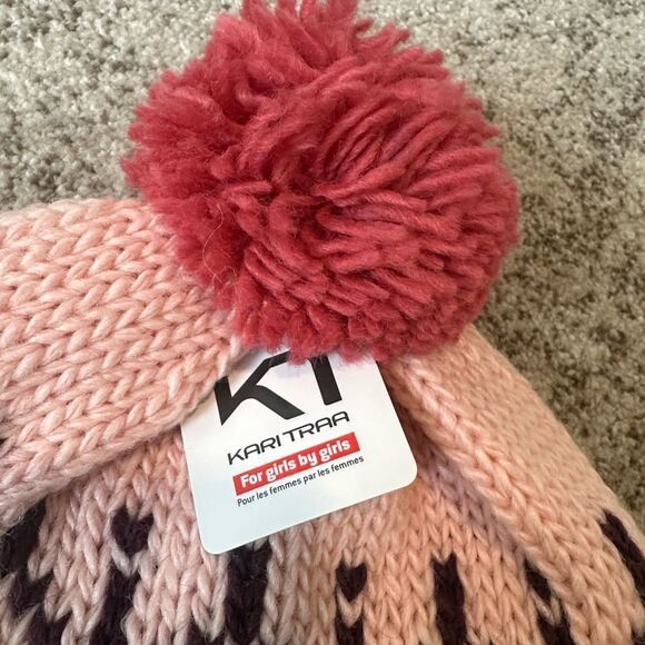 Kari Traa Nordic Fair Isle Beanie Hat